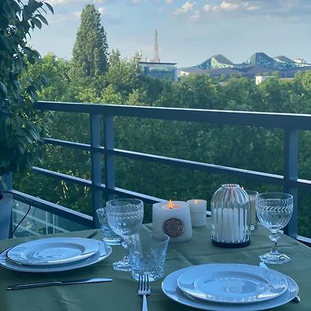 Vue Sur Tour Eiffel Apartment Issy-les-Moulineaux